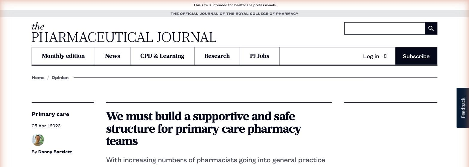 The Pharmaceutical Journal
